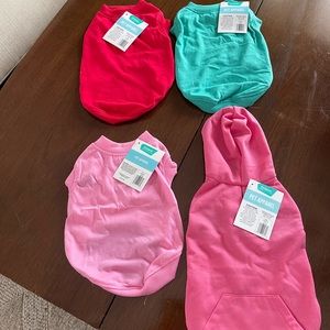 Lot of New Small Frisco Dog or Cat Shirts- Sold Together